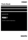 Komatsu PC60-7 Excavator Parts Catalog Manual