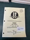 I&T Shop Service Manual FO-39 FORD TW-10 20 30 8000 8600 8700 9000 9600 9700
