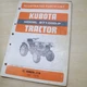 KUBOTA B7100D-P Tractor Parts Manual book catalog list spare farm 1979 farm