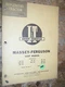 MASSEY FERGUSON MF 303 404 406 444 333 1001 MHF TRACTOR I&T SHOP SERVICE MANUAL