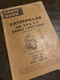 CAT Caterpillar No. 29 127 Cable Controls 56C 31E 83F Parts Catalog Book Guide