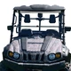 Hisun HS500 / HS700 Full Folding Windshield by Clearly Tough - SR Lexan