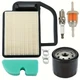 20 083 02 Air Filter Tune Up Kit Fits Kohler SV620 SV610 SV610S SV601 SV600