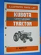 Kubota TRACTOR L245 L245DT 1977 Illustrated Parts List Manual  OEM FACTORY