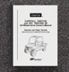 1500 Carryall & XRT 1550  AWD Gas & Diesel UTV Owner's Manual Fits Club Car 2718