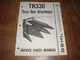 Gehl TR 330 Three Row Crop Attachment Service Parts Manual Form No. 902499