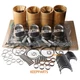 Rebuild Kit For Yanmar 4TNV98T-N2FE Engine Komatsu SK1020-5 Skid Steer Loader