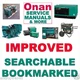 Onan Engines 316, 318, 420, B43E, B43G, B48G, F910 Service Manual Repair Manuals