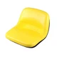 Seat Assembly Vinyl Yellow fits John Deere LX172 LX176 LX186 LX188 AM115813