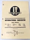 USED I & T SHOP MANUALS FOR INTERNATIONAL HARVESTER IH-10