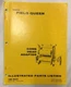 Hesston Field Queen Corn Head Adapter Parts List Manual 8083529 Vintage