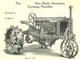 IHC McCormick-Deering Farmall and Tractor Equipment Brochure F12 10-20 15-30 IH