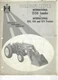 IH 1550 Loader for International 354, 454, 574 Tractors Operator's Manual