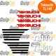 Takeuchi Decal Set TL130 or TL140 or TL150. Decals for all Takeuchi Models