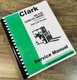 Clark C500 60/S100 (D) C500 Y 60/100 (D) Forklift Service Manual Repair Oh539