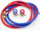 Service hose set filling hose for air conditioning service units R134a R410a 1.5m 1/4 SAE