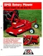 One(1) BMB Rotary Mower Model Estate 48 60 72 Dealer Sales Specs Acces. Brochure