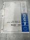 Original Quincy QR-25 Series Model 340 Compressor Parts Catalog Manual 50216-104