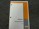 Case Drott 40 Series D Cruz-Air Excavator Owner Operator Manual S-406258M1