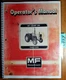 Massey Ferguson MF 270 MF 290 Tractor Owner Operator's Manual 1449 051 M1 12/82