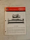 Vintage 1966 Massey-Ferguson MF 300 Combine PRODUCT INFORMATION MANUAL 