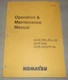 KOMATSU D31E-20 D31P-20 D37E-5 D37P-5A DOZER OPERATION & MAINTENANCE MANUAL