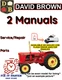 DAVID BROWN CASE 1210 TRACTOR SERVICE REPAIR SHOP PARTS MANUAL PDF ON USB