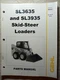 Gehl SL3635 SL3935 Skid Steer Loader Parts Manual.