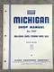 1962 Clark Michigan Shop Manual No. 1997 RDS-35000 Series Steering Drive Axle