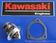OEM THERMOSTAT + GASKET, KAWASAKI FD750D, FD791D ENGINES, 49054-2058, 14D27