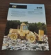 Caterpillar 816B Mullverdichter Compactor Specification Cat Brochure Prospekt