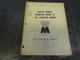 Waukesha Model FC Gas Gasoline Engine Service Manual   F-1715
