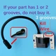 Tuzliufi Ignition Coil Fit for Tecumseh OHV14 OHV15 OHV16 OHV17 OHV110 Z288