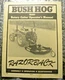 Bush Hog Owner's Manual Rotary Cutter Model RZ60  Factory Paper