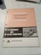   1965 Massey Ferguson Mf 44 Windrower Mf 42 Hay Conditoner Operators Manual 