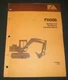 FIAT ALLIS FH200 EXCAVATOR OPERATOR OPERATION & MAINTENANCE MANUAL BOOK
