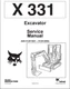 1996 Bobcat X331 Excavator Service Manual Part No. 6724222 (2&ndash;96) USB