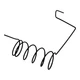Homelite 00370 Throttle Latch Spring 3000HB, Back Packer, BBV25, BP250, BP25175,