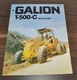 Galion A-500-C Articulated Motor Grader Specifications Brochure Prospekt