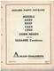Vintage Dealer's Parts Catalog Allis-Chalmers Corn Heads A & E 420; C620, C820
