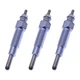 3X Glow Plug 15221-65516 for Kubota M4000 M4950 Engine V1902 V1702 V1501 V1500