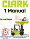CLARK IT 40B IT40B FORKLIFT SERVICE REPAIR SHOP MANUAL PDF ON USB