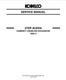 KOBELCO 27SR ACERA TIER 4 COMPACT CRAWLER EXCAVATOR SERVICE MANUAL COMB BINDED