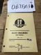 Used I&T ALLIS-CHALMERS Shop Manual 160 Models No.AC-25