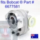 fits Bobcat Hydraulic Hydrostatic Gear Pump 6677581 463 S100 T110 Manual and SJC