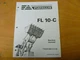 Fiat Allis FL10-C Crawler Loader Transmission Shop Service Repair Manual