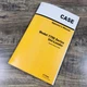 Case 1700 Series 1737 1740 Uni Loader Owners Operators Manual Maintenance Book