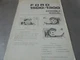 Vintage Three Ford Assembly Manuals 1300/1500 1700 1900