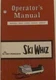 1970's MF Massey Ferguson Ski Whiz 350SS - 500SST Snowmobile Operator Manual OEM