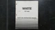 White 110 Loader Parts and Instruction Manual 449-558 1979 Illustrated